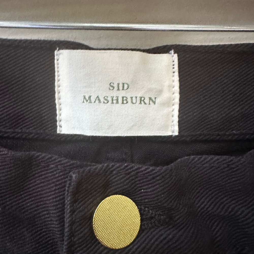 Sid Mashburn Black Button Jeans - image 2